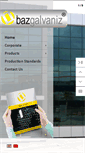 Mobile Screenshot of bazgalvaniz.com